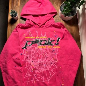 *MEDIUM* Sp5der Pink P*nk (RECEIPT)